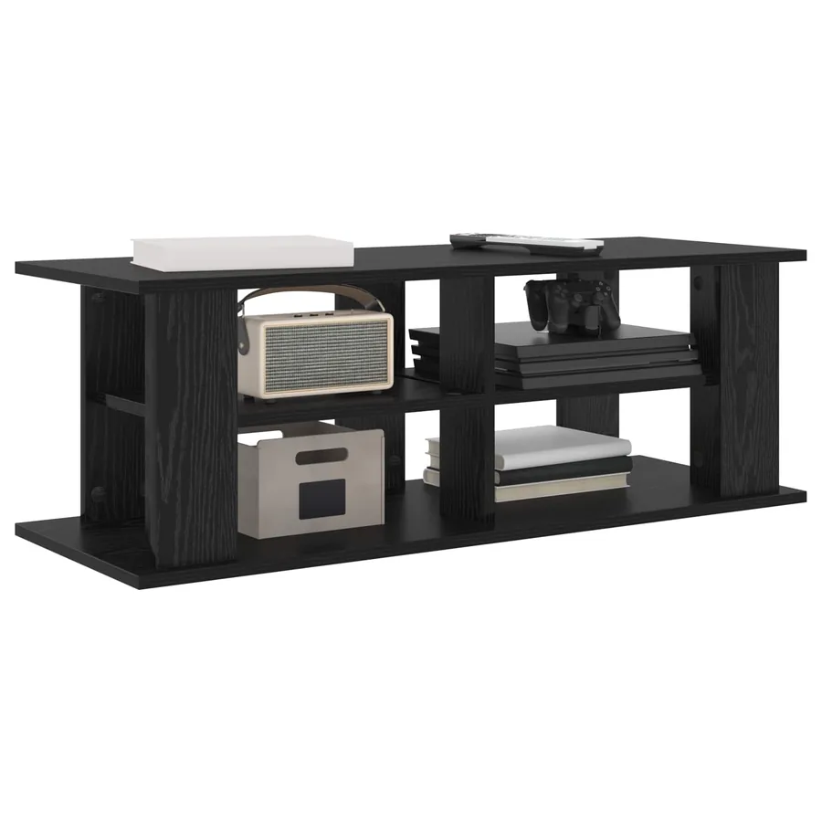 Support de télévision Chêne noir 96 x 35 x 33,5 cm - 3