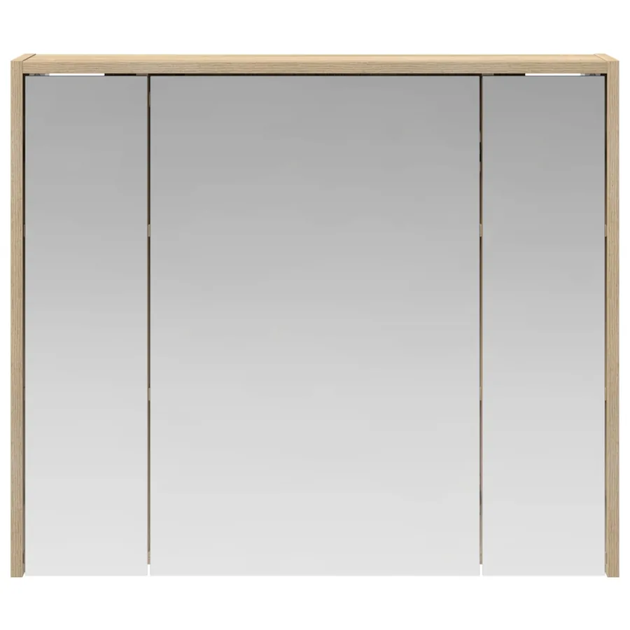 Armoire Miroir de Salle de Bain Chêne Sonoma - 5