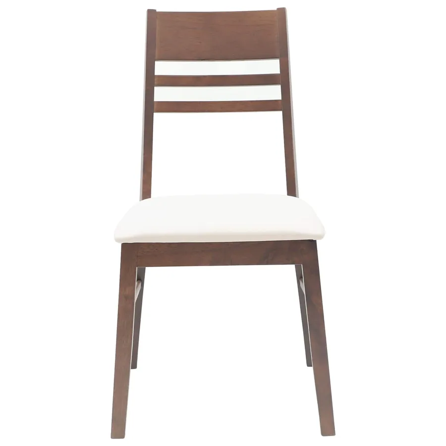 Chaises de salle à manger 2 pcs Marron Clair 43 x 54 x 89 cm - 5