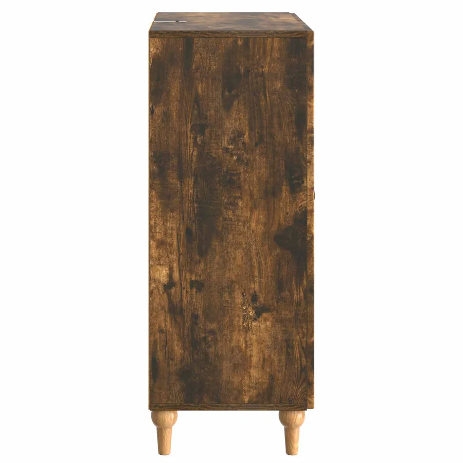 Buffet Chêne fumé 66 x 34,5 x 90 cm Bois d'ingénierie - 7