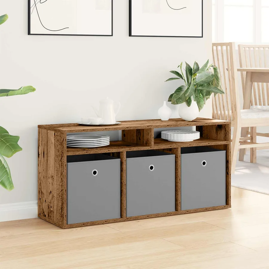 Basboard avec tiroir Bois ancien 102 x 32 x 48,5 cm - 4
