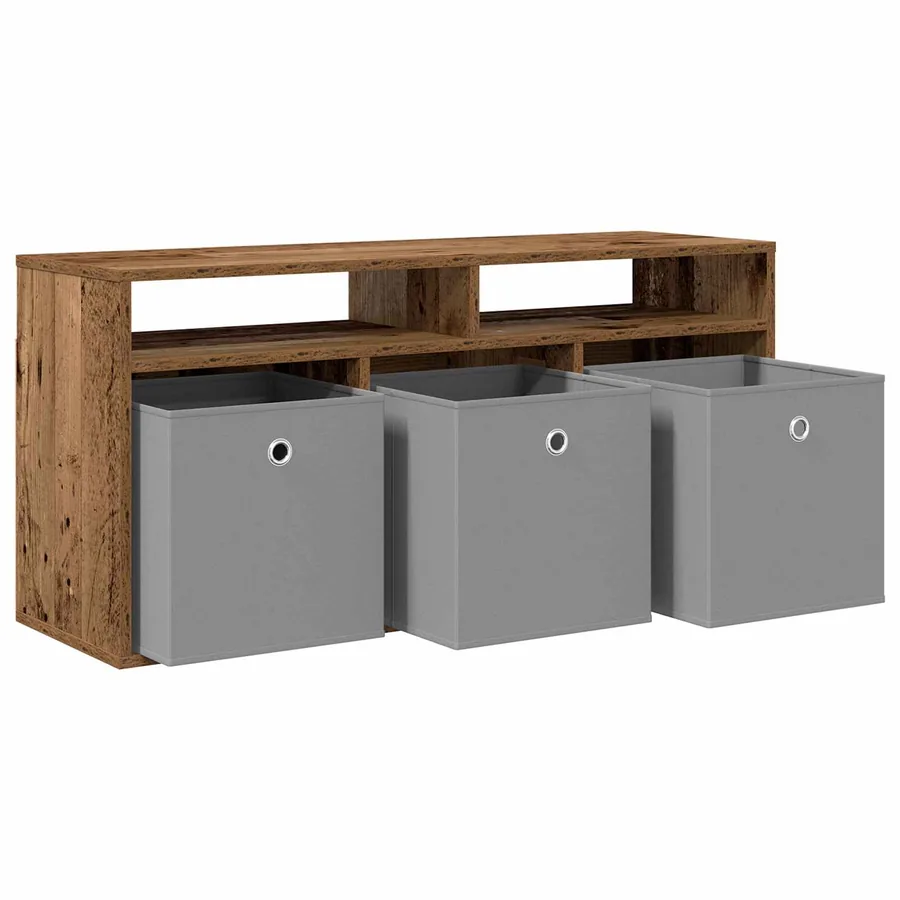 Basboard avec tiroir Bois ancien 102 x 32 x 48,5 cm - 5