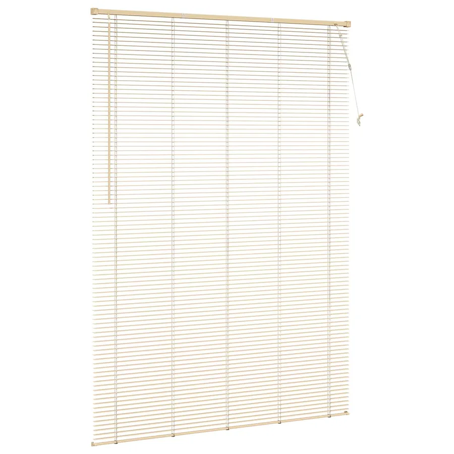 Store Vénitien Marron clair avec motif 213 x 140 cm 25 mm PVC - 5