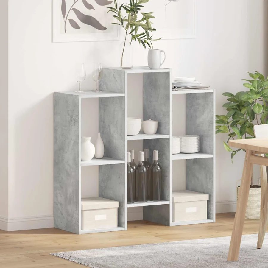 Buffet Gris béton 90 x 30 x 90 cm