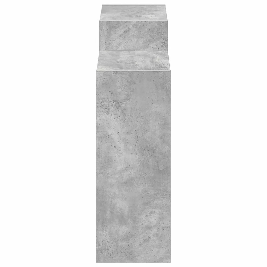 Buffet Gris béton 90 x 30 x 90 cm - 6