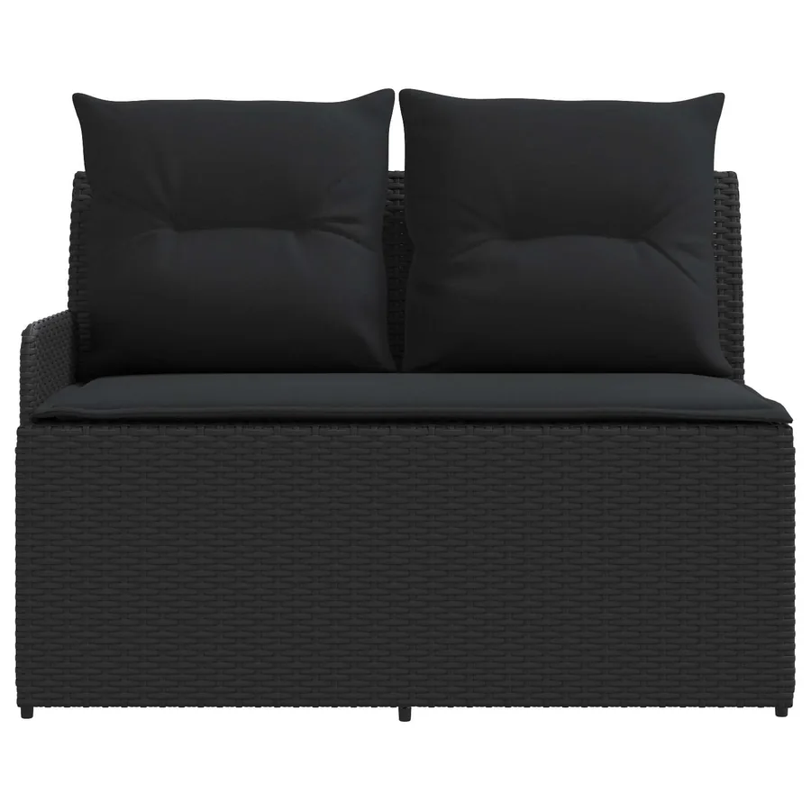 Canapé de jardin avec accoudoirs et table relevable 2 Pièce - 6