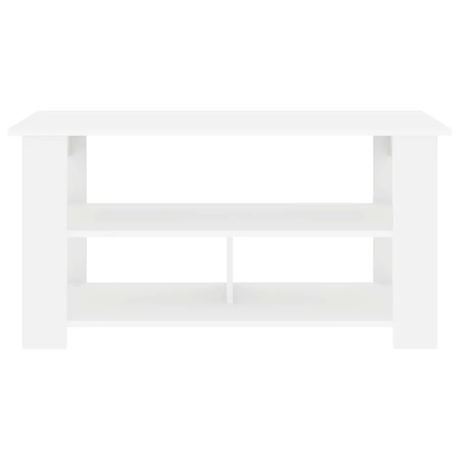 Support de télévision Blanc 100 x 40 x 50 cm - 5