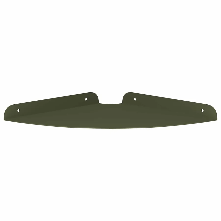 Étagère flottante avec étagère 4 pcs Vert olive 24 x 24 x 2 cm - 5