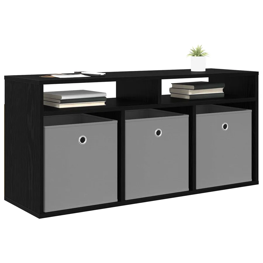 Basboard avec tiroir Chêne noir 102 x 32 x 48,5 cm - 3