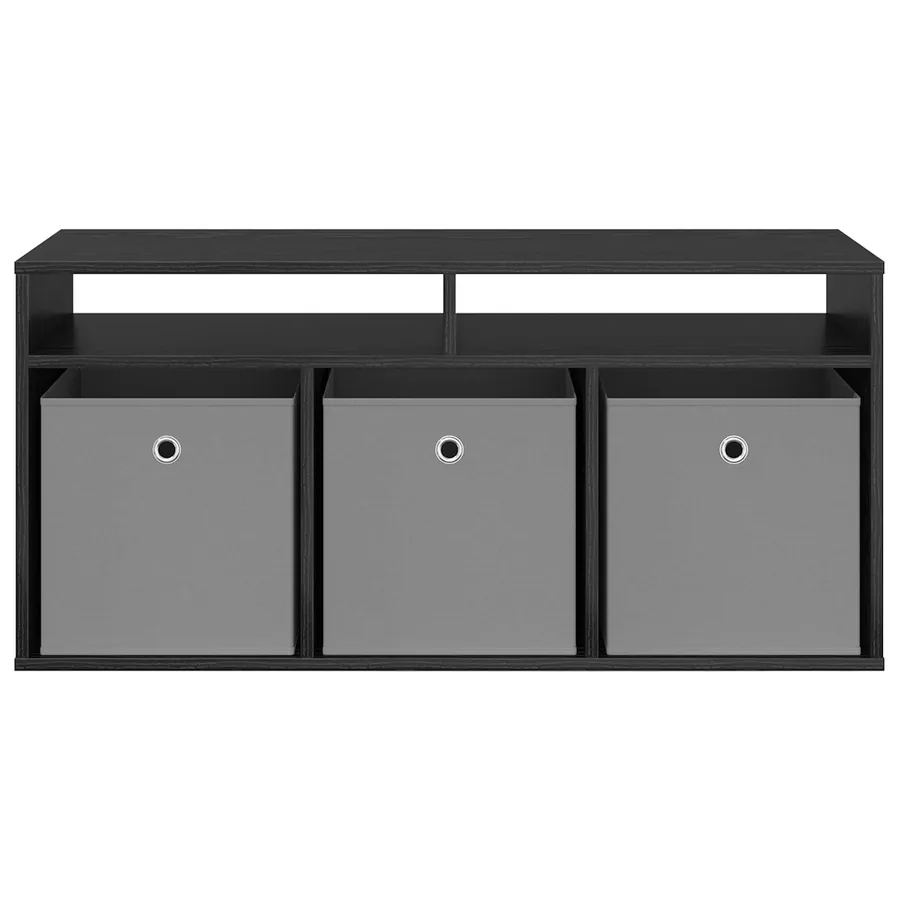 Basboard avec tiroir Chêne noir 102 x 32 x 48,5 cm - 6