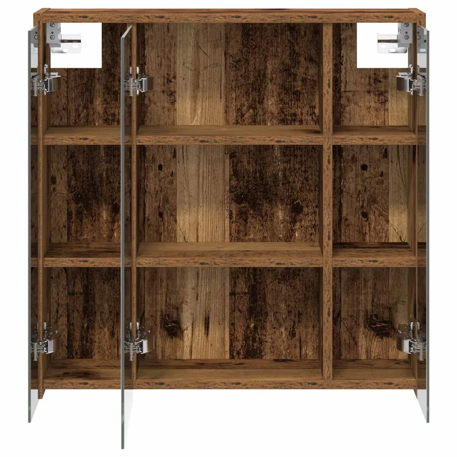 Armoire Miroir de Salle de Bain Bois ancien 63,5 x 16 x 62,5 cm - 6