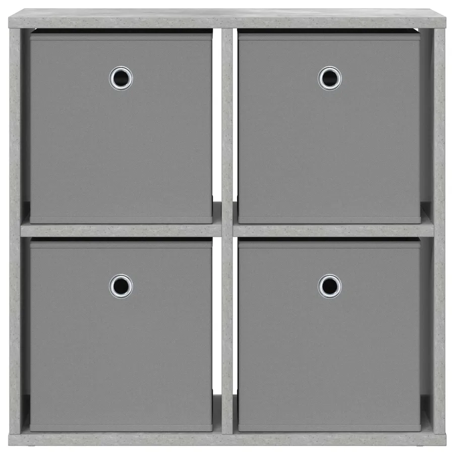 Buffet avec tiroir Gris béton 59,5 x 27 x 57 cm - 6