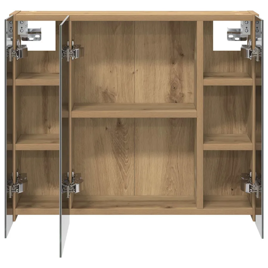Armoire Miroir de Salle de Bain Chêne artisan 60 x 14,5 x 50 cm - 6