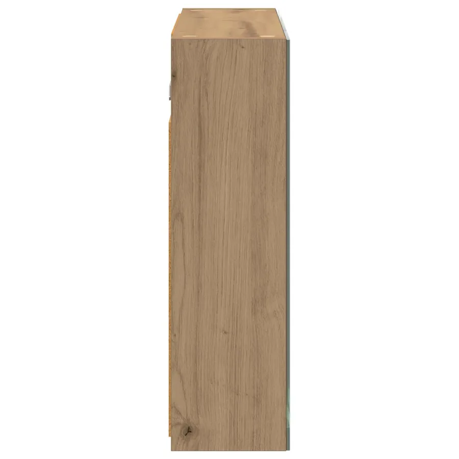 Armoire Miroir de Salle de Bain Chêne artisan 60 x 14,5 x 50 cm - 7