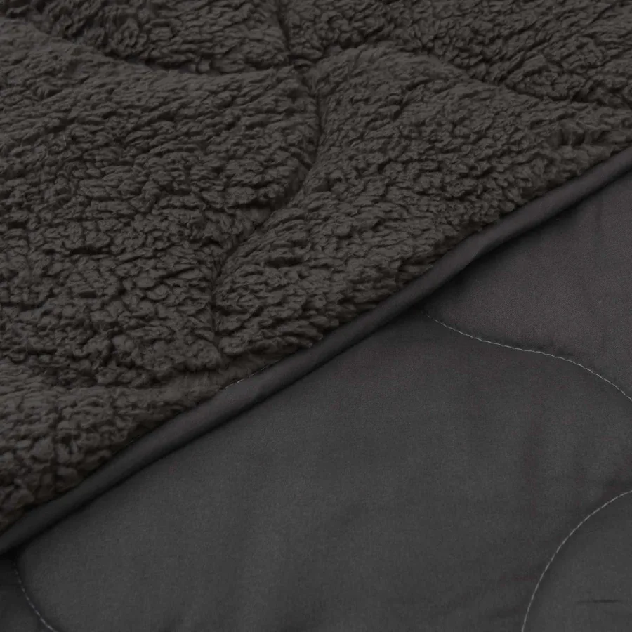 Duvet d'hiver Matelassé Anthracite 200 x 220 cm - 5