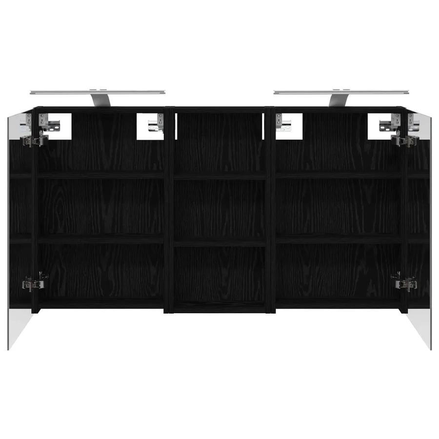 Ensemble de Meubles de Salle de Bain 3 pcs 110 x 10,5 x 60,5 cm - 7