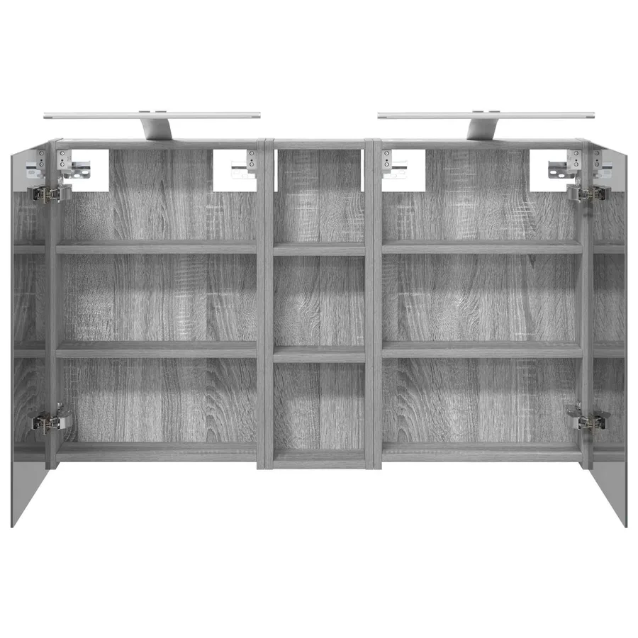 Ensemble de Meubles de Salle de Bain 3 pcs 100 x 10,5 x 60,5 cm - 7