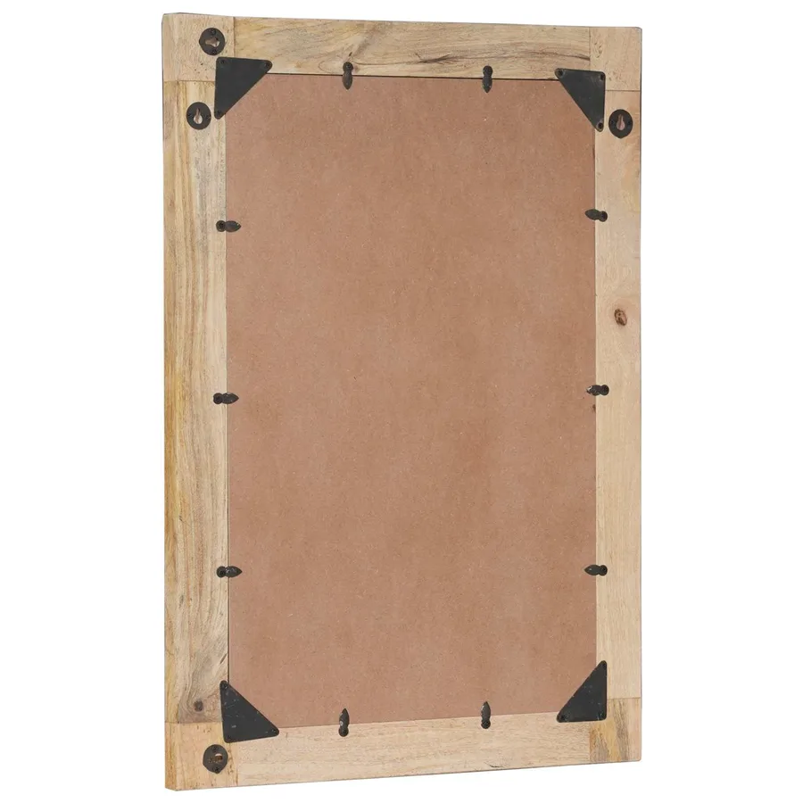Miroir Montage mural Marron et Noir 70 x 50 x 3 cm Verre - 4