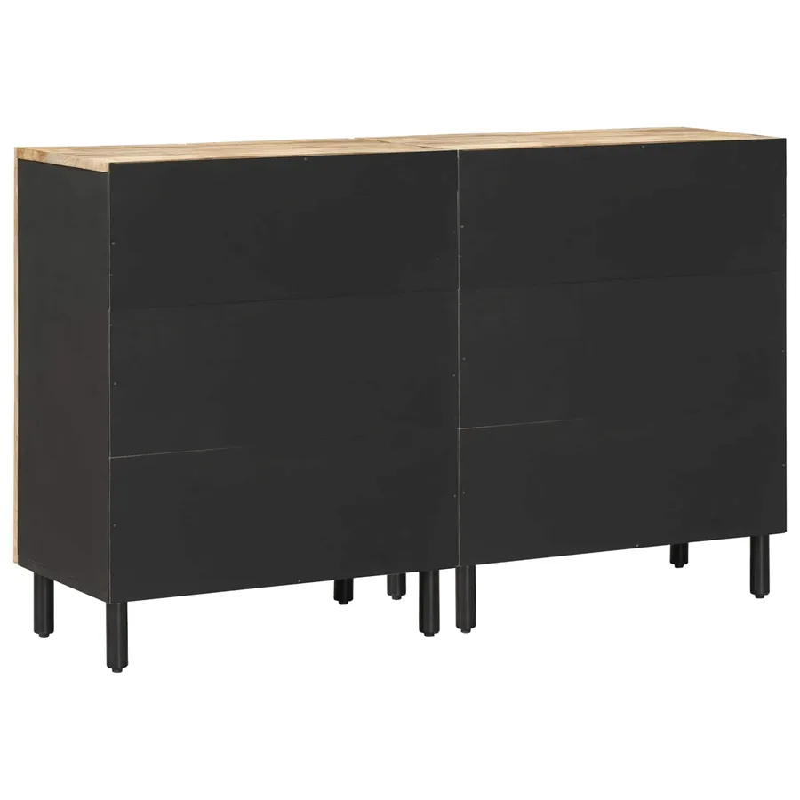Armoires de rangement 2 pc 120 x 33 x 75 cm Multicolore - 7