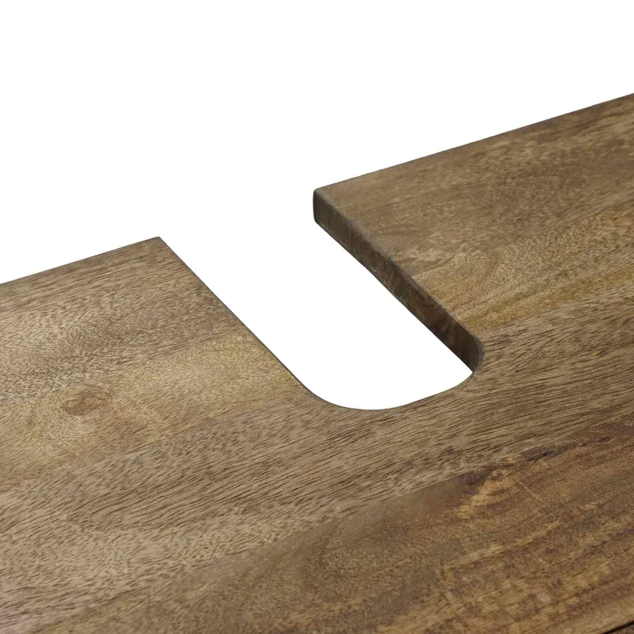 Ensemble de mobilier de salle de bain avec tiroir 3 pcs Marron - 9