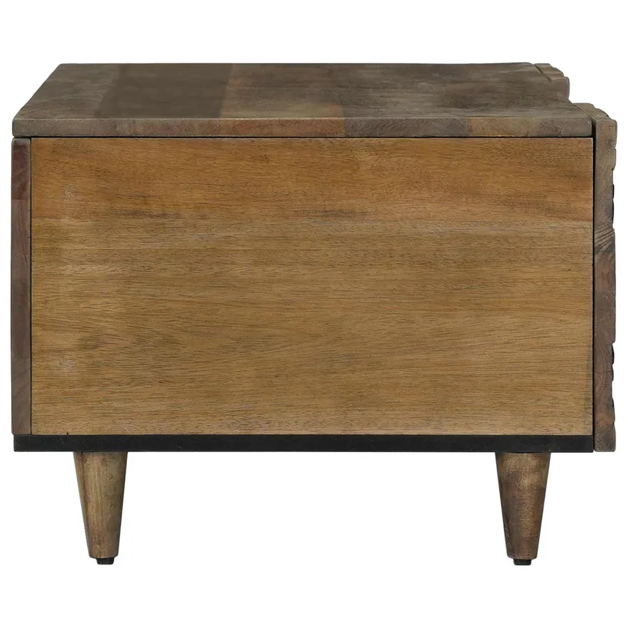 Table basse Marron 100 x 54 x 40 cm Bois de mangue massif - 4