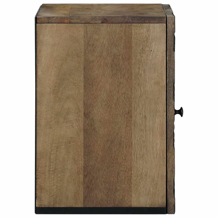 Cabinet de Salle de Bain Suspendu Marron 38 x 33,5 x 48 cm - 4