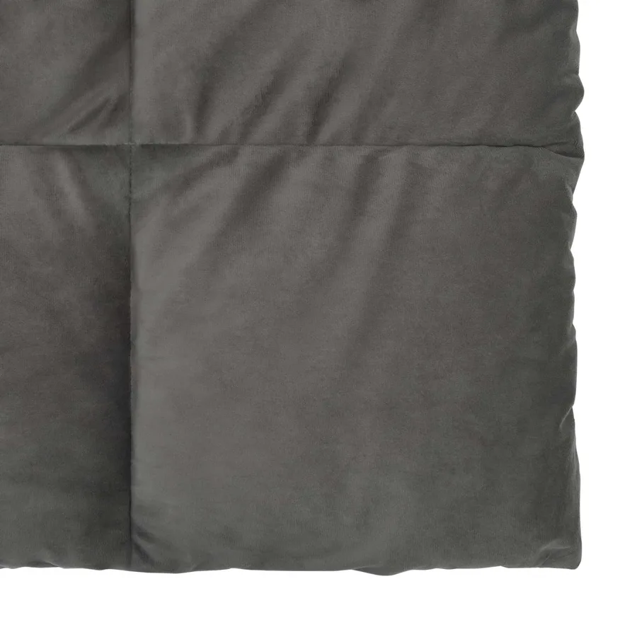 Duvet complet toute l'année Gris clair 200 x 200 cm Microfibre - 6