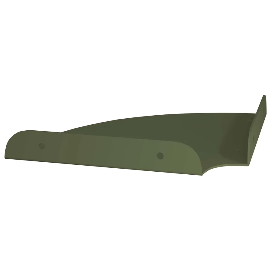 Étagère flottante avec étagère 2 pcs Vert olive 18 x 18 x 2 cm - 7