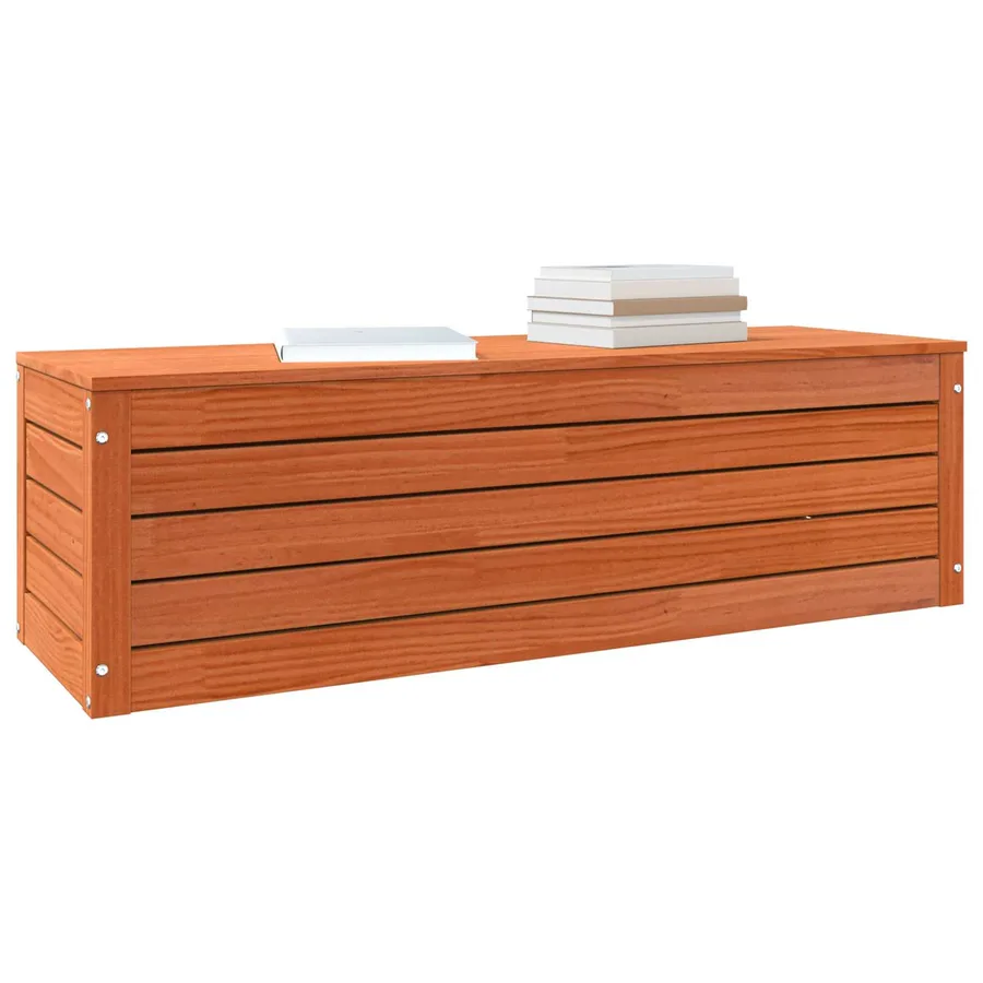 Boîte de rangement avec stockage Cire marron 109 x 36,5 x 33 cm - 3