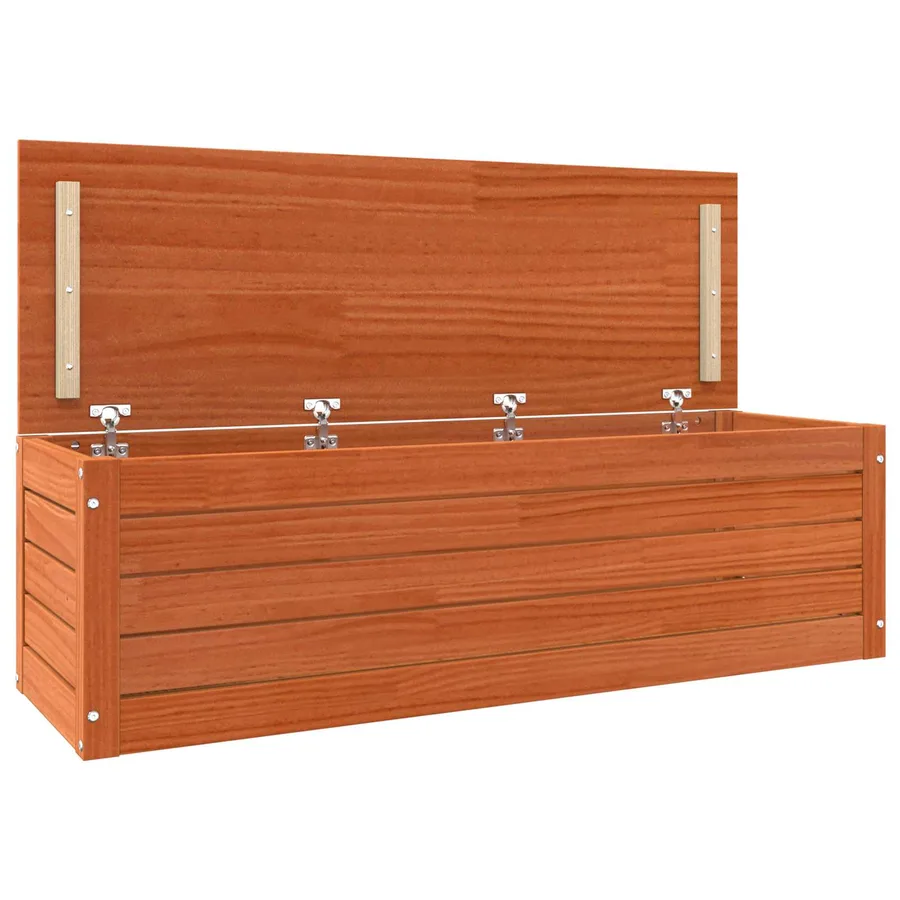 Boîte de rangement avec stockage Cire marron 109 x 36,5 x 33 cm - 5