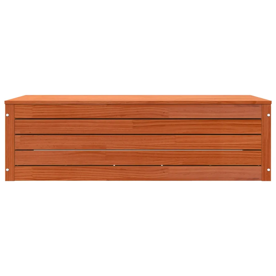 Boîte de rangement avec stockage Cire marron 109 x 36,5 x 33 cm - 6
