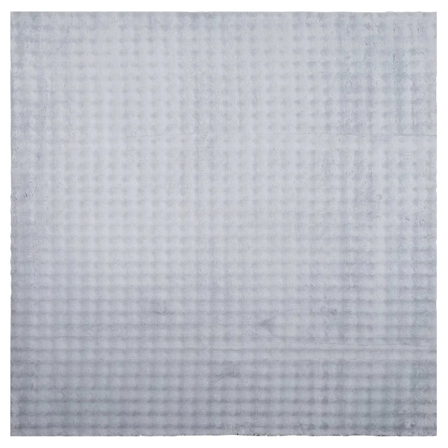 Tapis de surface Carré SIROLO Gris 120 x 120 cm Polyester - 2