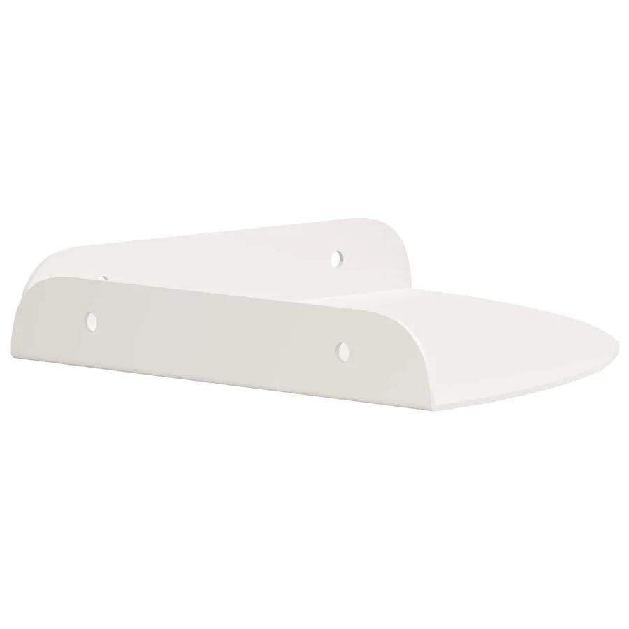 Étagère flottante avec étagère 2 pcs Blanc 18 x 18 x 2 cm - 6