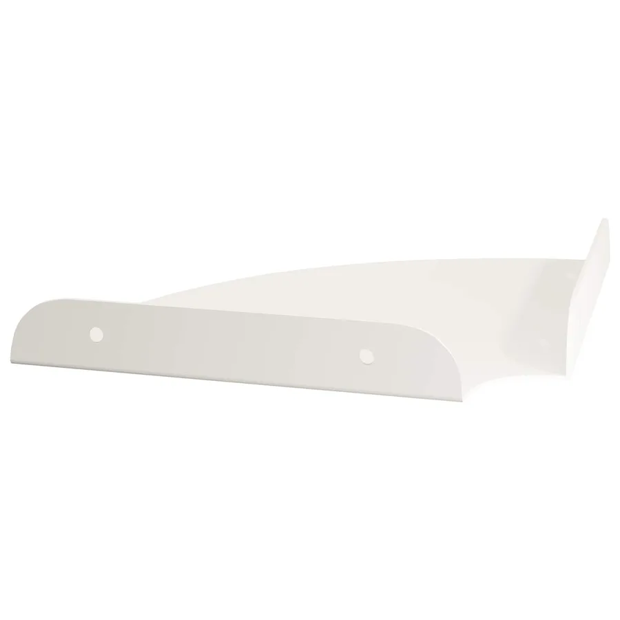 Étagère flottante avec étagère 2 pcs Blanc 18 x 18 x 2 cm - 7