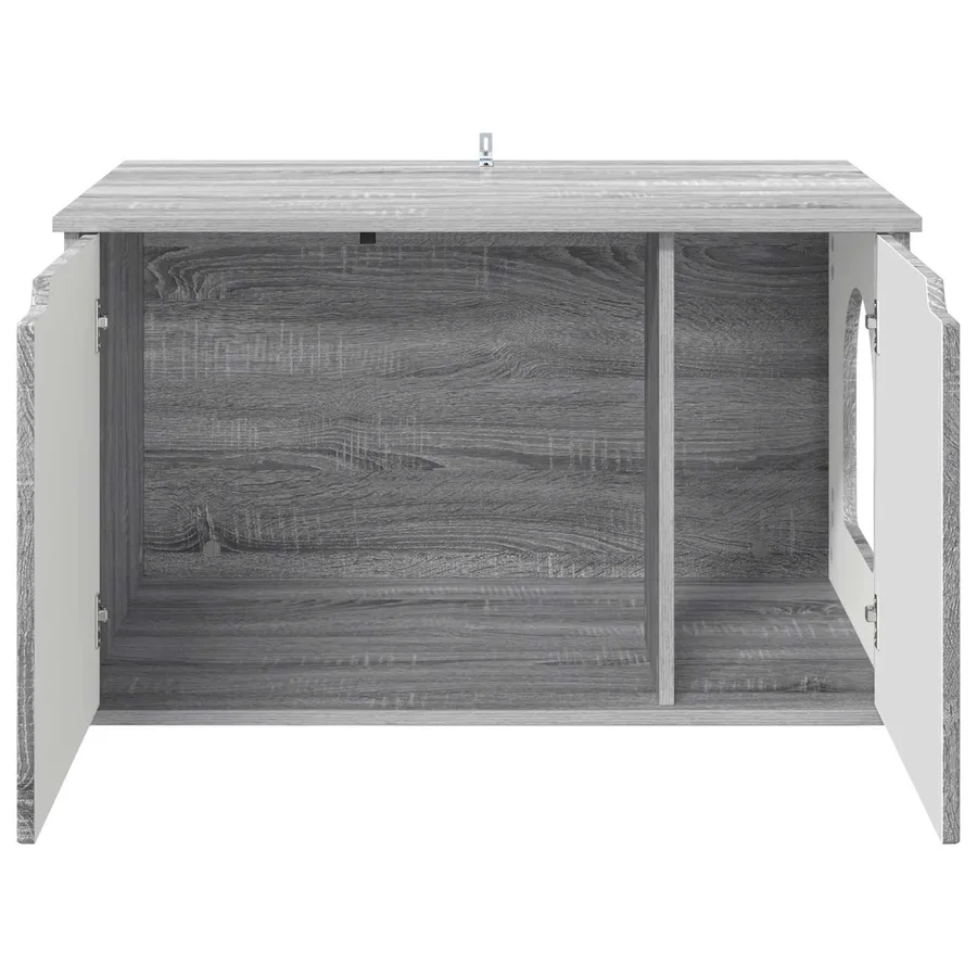 Maison pour chat Gris Sonoma 85 x 55 x 50,5 cm - 6