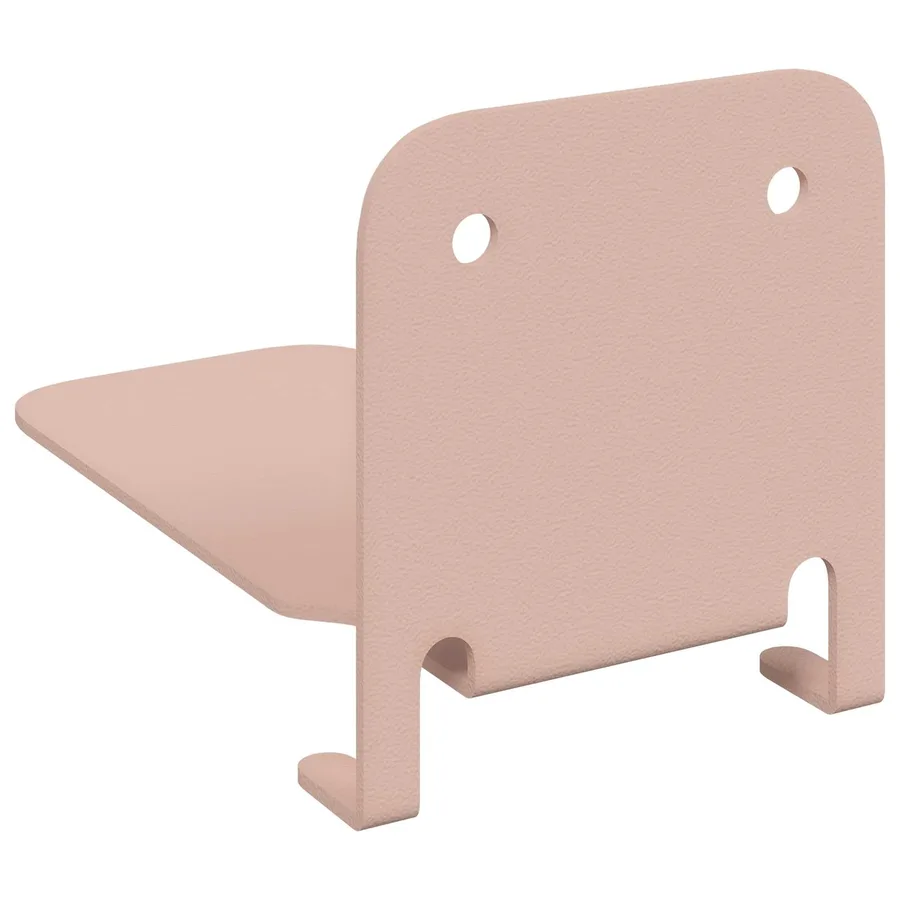 Étagère flottante avec étagère 24 pcs Rose 6 x 10,8 x 6,6 cm - 7