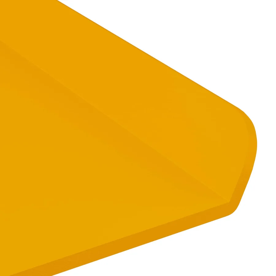 Étagère flottante 4 pcs Jaune moutarde 30 x 9 x 2,5 cm Acier - 9