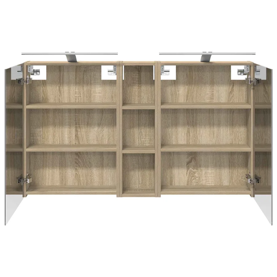 Ensemble de Meubles de Salle de Bain 3 pcs 120 x 14,5 x 70 cm - 7