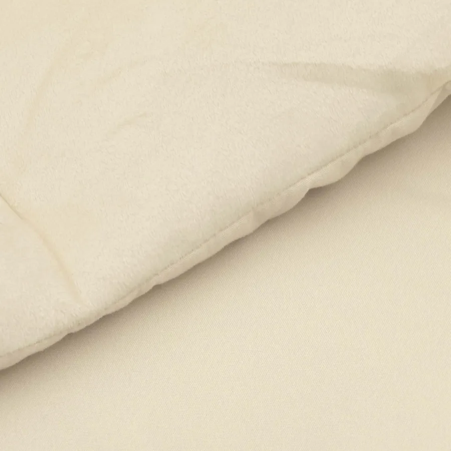 Duvet d'été simple Matelassé Crème 200 x 200 cm Microfibre - 5