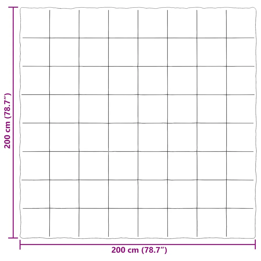 Duvet d'été simple Matelassé Crème 200 x 200 cm Microfibre - 8