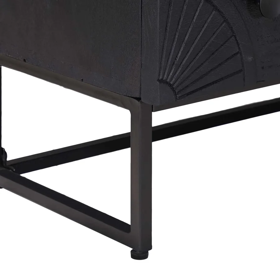 Armoire à tiroirs avec tiroir Noir 75 x 30 x 65 cm - 8