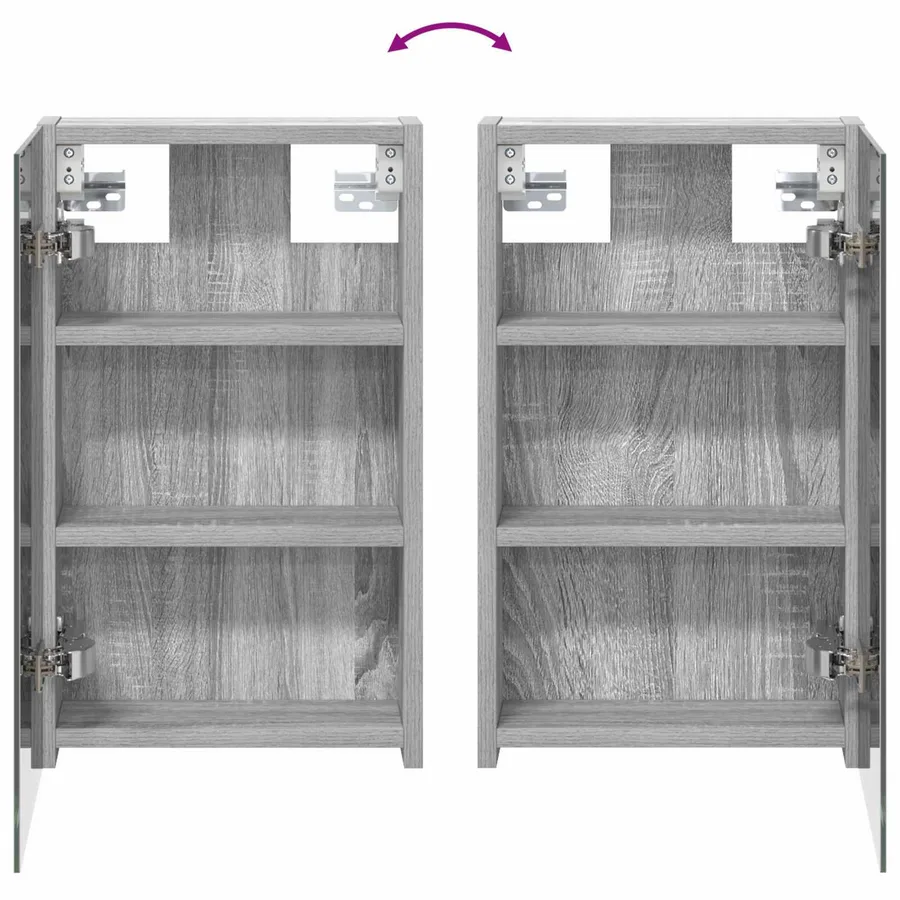 Ensemble de Meubles de Salle de Bain 3 pcs 100 x 10,5 x 50 cm - 11