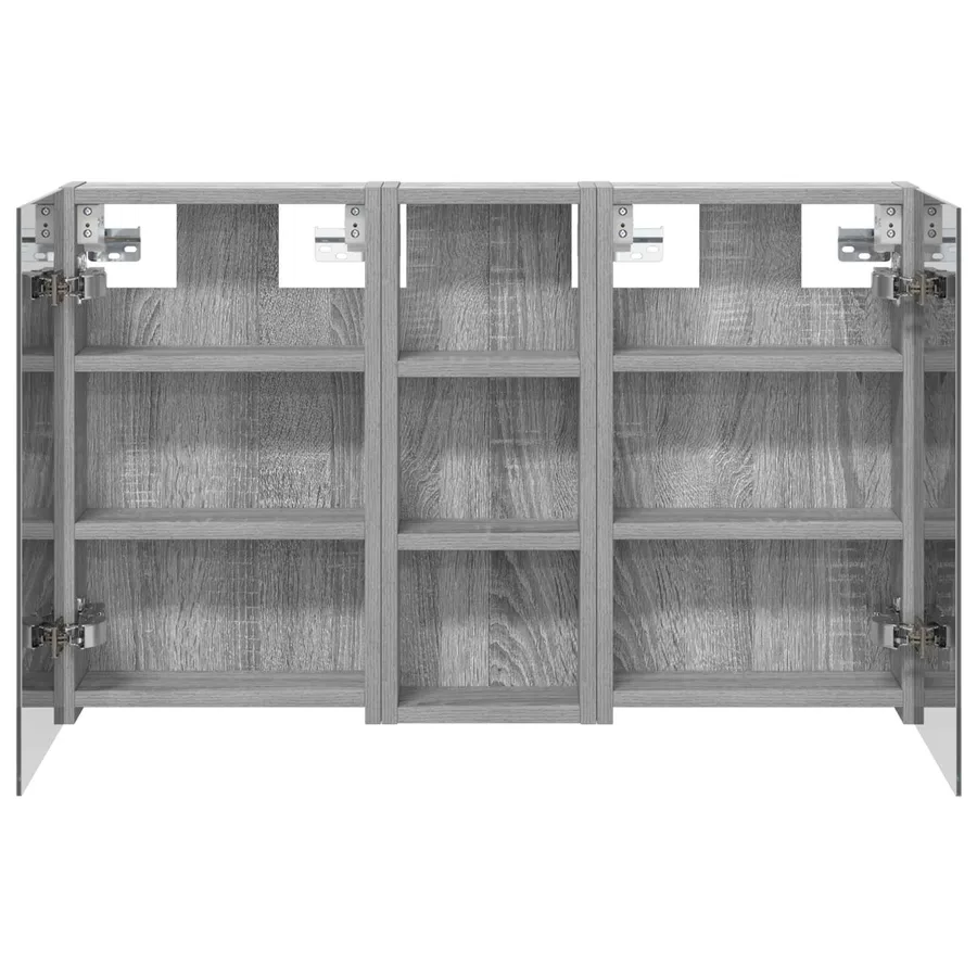 Ensemble de Meubles de Salle de Bain 3 pcs 80 x 10,5 x 50 cm - 7