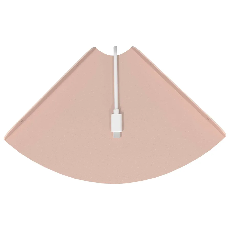 Étagère flottante avec étagère 4 pcs Rose 15 x 15 x 2 cm - 9