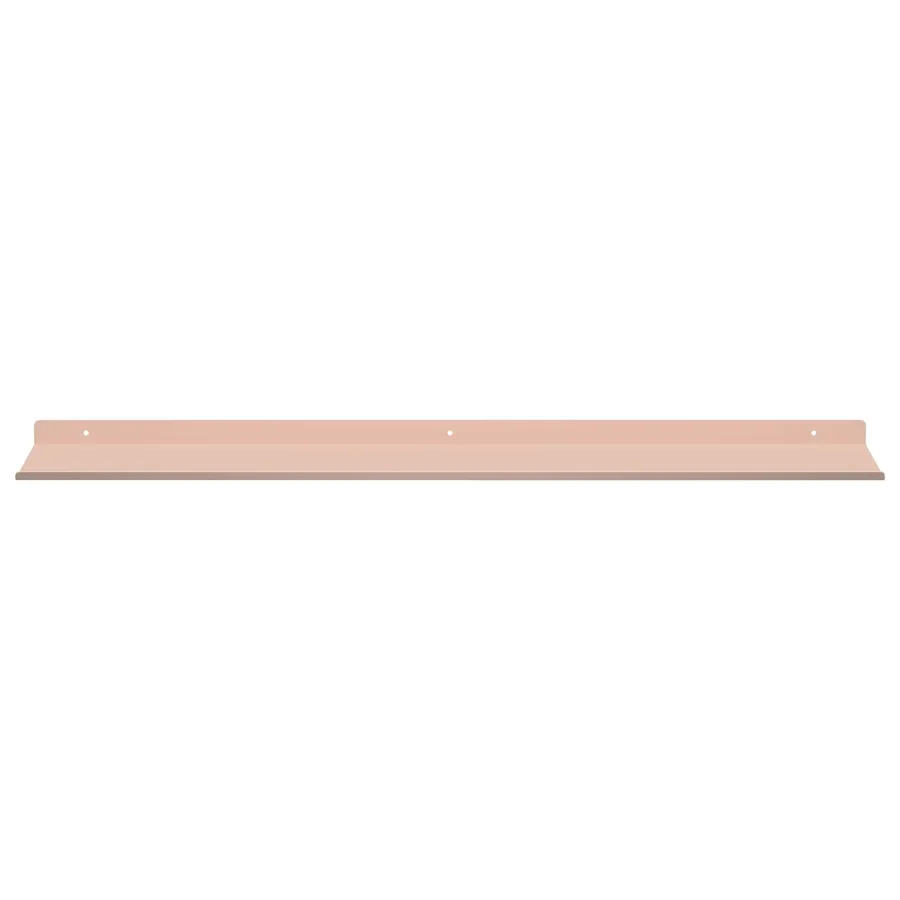 Étagère flottante 4 pcs Rose 80 x 18 x 2,5 cm Acier - 5