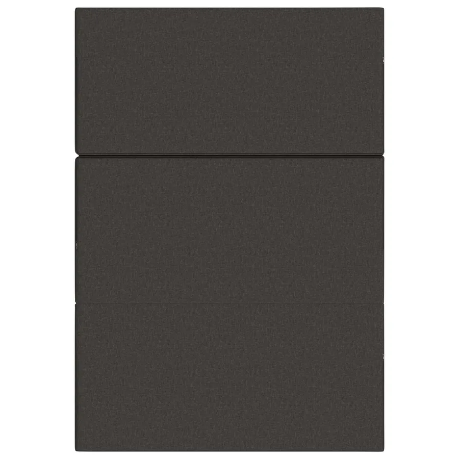 Canapé-lit pliable 160 x 67 x 45 cm Gris foncé - 5