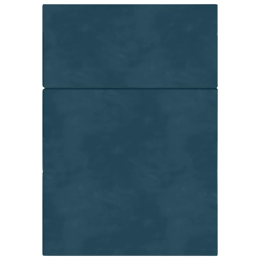 Canapé-lit pliable 160 x 67 x 45 cm Bleu - 5
