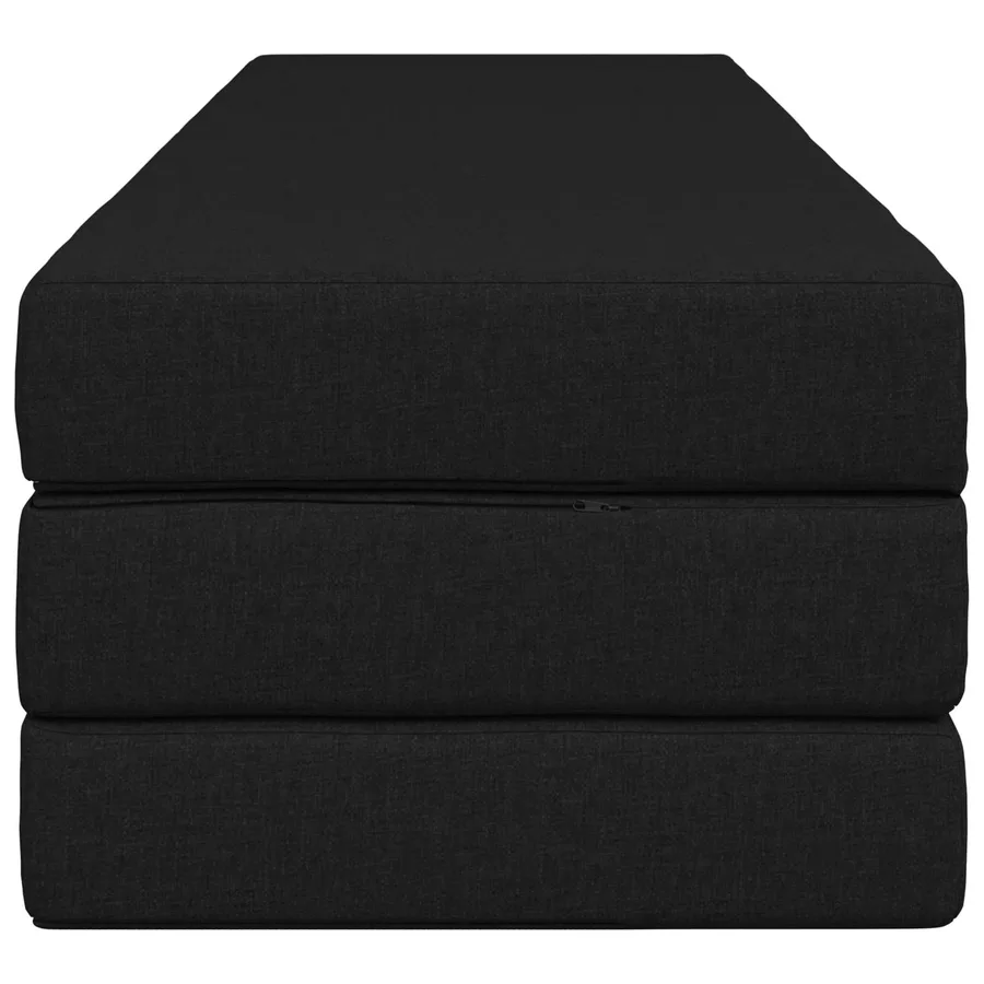 Canapé-lit pliable 180 x 67 x 45 cm Noir - 4