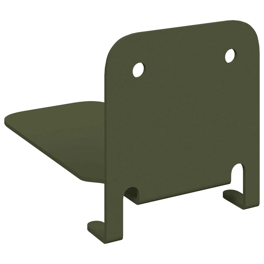 Étagère flottante 4 pcs Vert olive 6 x 10,8 x 6,6 cm - 7