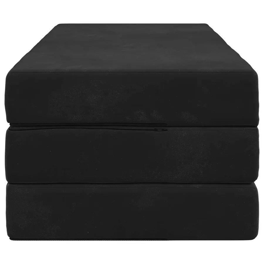 Canapé-lit pliable 140 x 67 x 45 cm Noir - 4